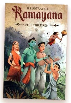 Cover of Illustrated Ramayana for Children