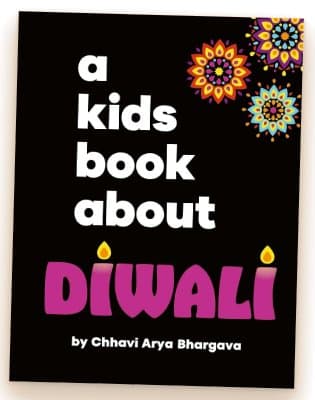 Cover of A Kids Book About Diwali